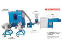 梳(shū)棉+混料攪拌(bàn)+充棉（稱量）組(zǔ)合